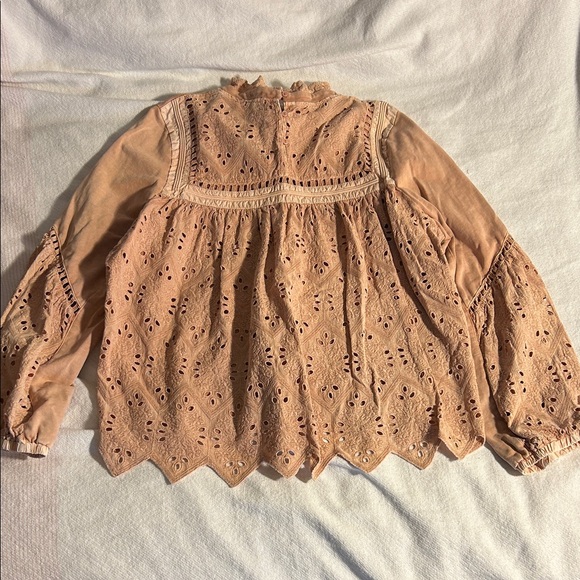 Fate Women's Eyelet Lace Blouse - Picture 4 of 11